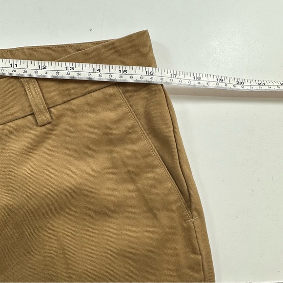 Super Duper Men’s Shorts Size 34 Burnt Orange Cotton Pockets Classic - Picture 4 of 6